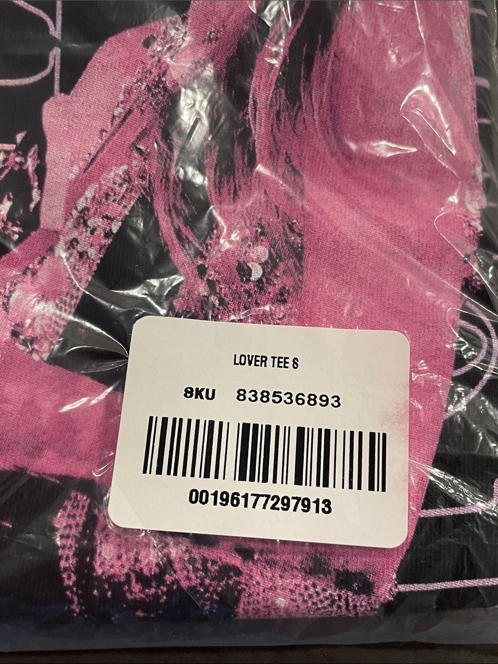 Taylor Swift The Eras Tour Lover Oversized T-Shirt Small New - Picture 6 of 9